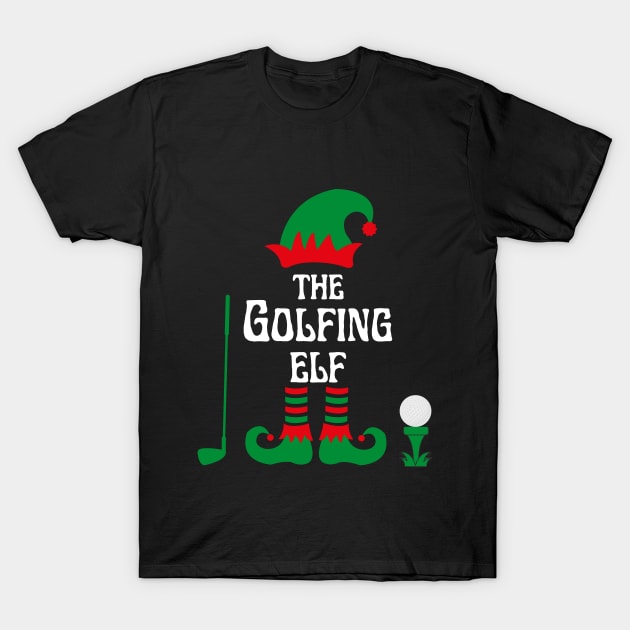 THE GOLFING ELF T-Shirt by ZhacoyDesignz